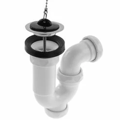 Wholesale 👍 PrimeMatik Siphon courbé extensible pour lavabo-bidet 1 "1/2 x ∅ 70 mm 👍