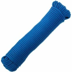 Buy 👍 PrimeMatik Corde tressée à fils multiples PP 10 m x 3 mm bleu ✔️