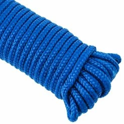 Outlet ⭐ PrimeMatik Corde tressée à fils multiples PP 10 m x 6 mm bleu ❤️ -Pas Cher Facom Magasin 8434852201742 7 3