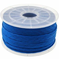 New 🌟 PrimeMatik Corde tressée à fils multiples PP 100 m x 3 mm bleu ✨