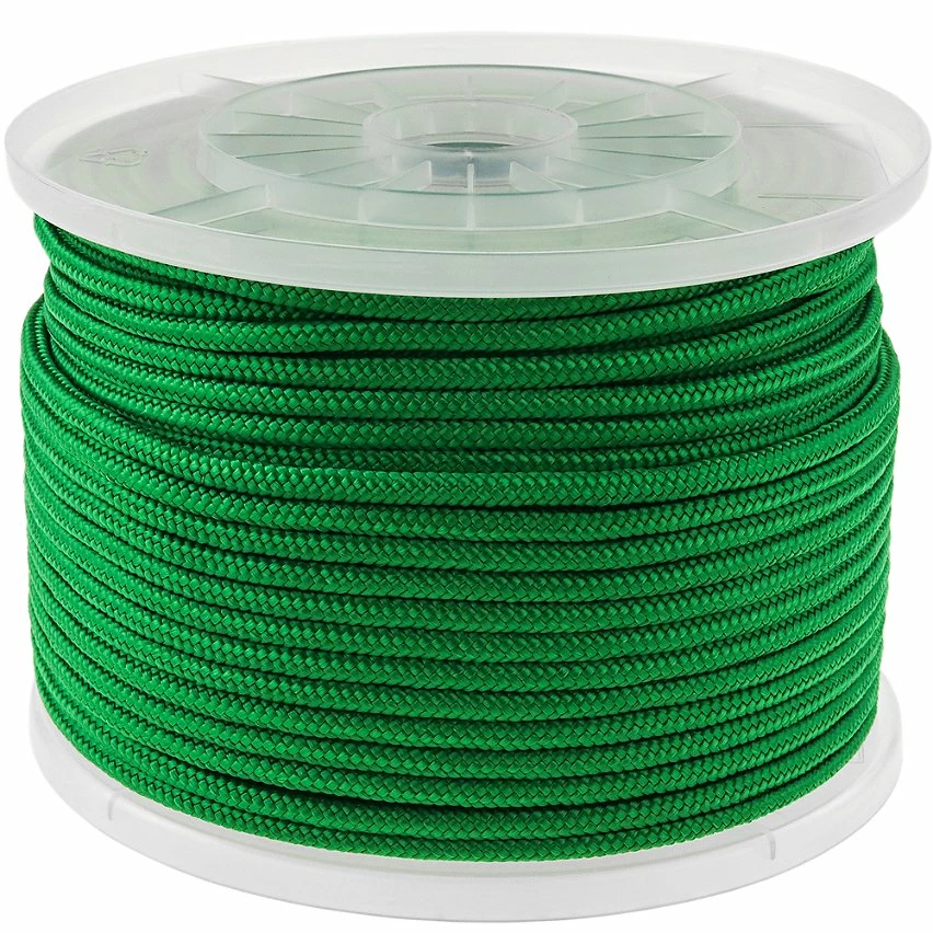 Wholesale 🎁 PrimeMatik Corde tressée à fils multiples PP 100 mx 6 mm verte 😉 1 Wholesale 🎁 PrimeMatik Corde tressée à fils multiples PP 100 mx 6 mm verte 😉