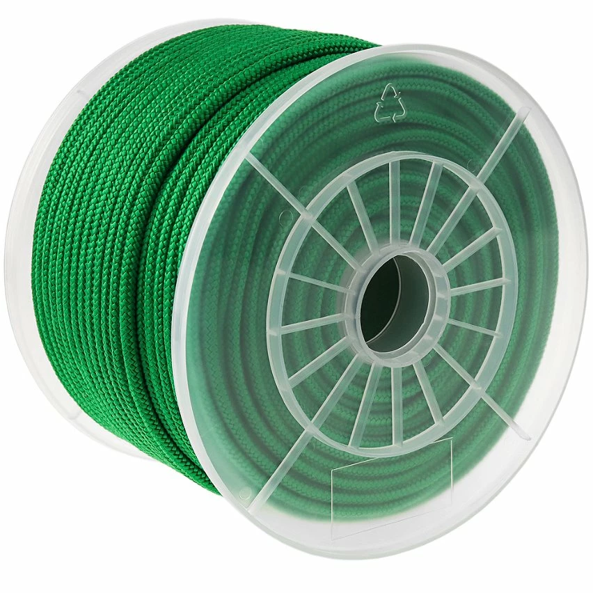 Wholesale 🎁 PrimeMatik Corde tressée à fils multiples PP 100 mx 6 mm verte 😉 6 Wholesale 🎁 PrimeMatik Corde tressée à fils multiples PP 100 mx 6 mm verte 😉 – Image 6
