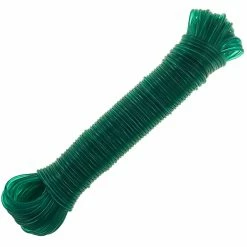 Deals 💯 PrimeMatik Corde à linge PVC avec âme en fil 30 m x 3 mm vert 😀