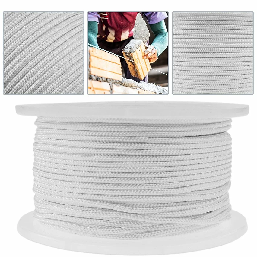Brand new 🛒 PrimeMatik Corde tressée en nylon 100 m x 3 mm blanche ⌛ 2 Brand new 🛒 PrimeMatik Corde tressée en nylon 100 m x 3 mm blanche ⌛ – Image 2