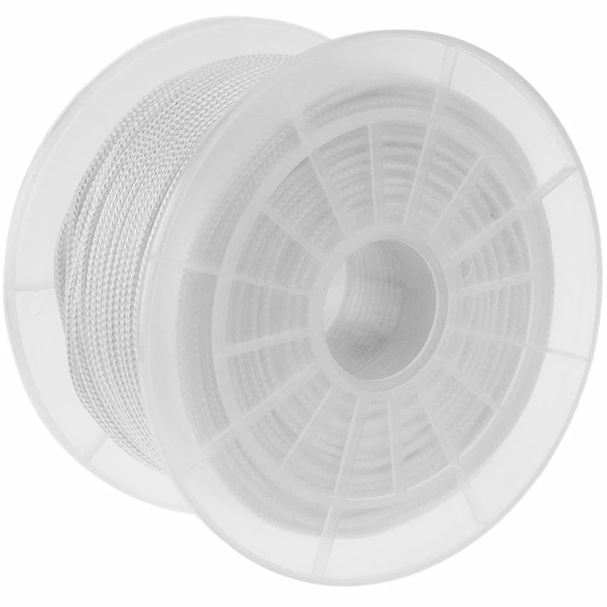 Brand new 🛒 PrimeMatik Corde tressée en nylon 100 m x 3 mm blanche ⌛ 5 Brand new 🛒 PrimeMatik Corde tressée en nylon 100 m x 3 mm blanche ⌛ – Image 5