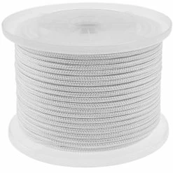 Best deal 🥰 PrimeMatik Corde tressée en nylon 100 m x 6 mm blanche 🥰