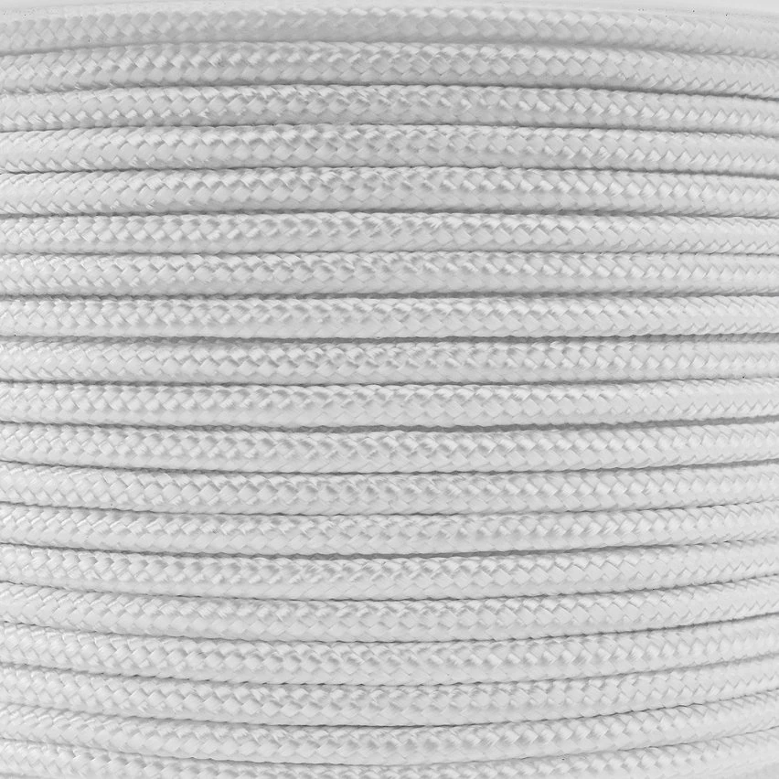 Brand new 🛒 PrimeMatik Corde tressée en nylon 100 m x 3 mm blanche ⌛ 6 Brand new 🛒 PrimeMatik Corde tressée en nylon 100 m x 3 mm blanche ⌛ – Image 6