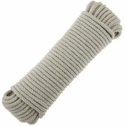 Deals 👏 PrimeMatik Corde en coton tressée 20 m x 6 mm naturel ✨