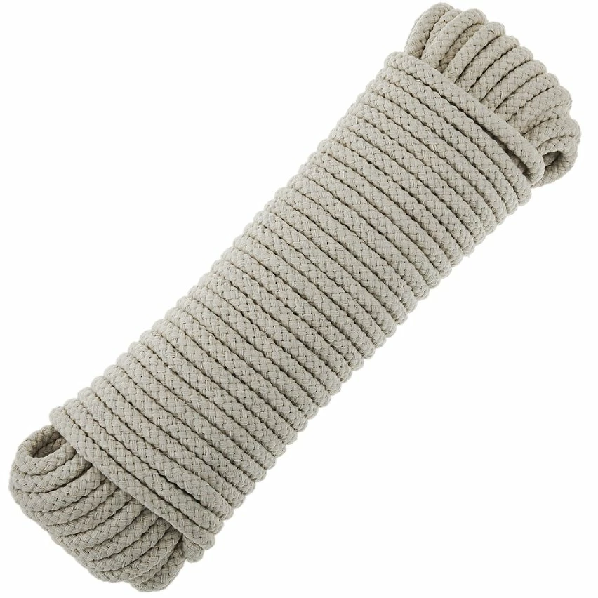 Deals 👏 PrimeMatik Corde en coton tressée 20 m x 6 mm naturel ✨ 1 Deals 👏 PrimeMatik Corde en coton tressée 20 m x 6 mm naturel ✨