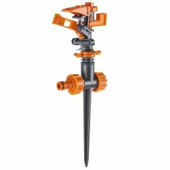 Cheapest 👏 PrimeMatik Arroseur d'arrosage sectoriel avec piquet 20 ° -360 ° 400 m² 😍