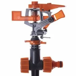 Cheapest 👏 PrimeMatik Arroseur d'arrosage sectoriel avec piquet 20 ° -360 ° 400 m² 😍 -Pas Cher Facom Magasin 8434852205665 5