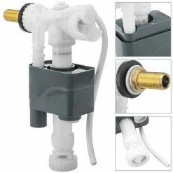 New ⌛ PrimeMatik Robinet à flotteur de réservoir universel avec entrée verticale ou latérale 3/8 " 😀 -Pas Cher Facom Magasin 8434852219822 3