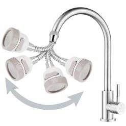 Wholesale 🎁 PrimeMatik Aérateur atomiseur d'eau pour robinets 22 mm ou 24 mm avec rotation 360º et 3 modes d'écou 👏 -Pas Cher Facom Magasin 8434852222075 3