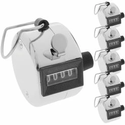 Buy ✨ BeMatik Compteur de personnes manuel à 4 chiffres 6 unités ❤️