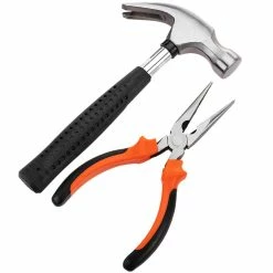 Cheap 💯 PrimeMatik Jeu d'outils de base de 12 pièces. Tournevis, pinces, marteau, ruban à mesurer, etc. 🎉 12 Cheap 💯 PrimeMatik Jeu d'outils de base de 12 pièces. Tournevis, pinces, marteau, ruban à mesurer, etc. 🎉 -Pas Cher Facom Magasin 8434852224291 6