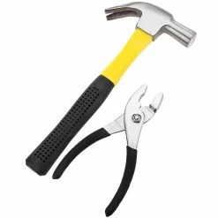 Best Pirce ❤️ PrimeMatik Jeu d'outils de base de 78 pièces. Tournevis, pinces, marteau, ruban à mesurer, etc. 🧨 -Pas Cher Facom Magasin 8434852224321 6