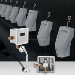 Coupon 🛒 PrimeMatik Robinet de chasse automatique infrarouge pour WC avec entrée d'eau horizontale 🔔 -Pas Cher Facom Magasin 8434852226660 4