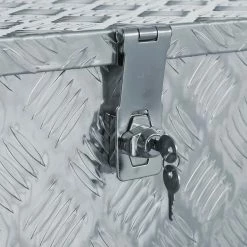 Promo 🛒 vidaXL Boîte en aluminium 90,5 x 35 x 40 cm Argenté 💯 9 Promo 🛒 vidaXL Boîte en aluminium 90,5 x 35 x 40 cm Argenté 💯 -Pas Cher Facom Magasin 8718475616375 5