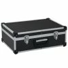 Discount 👍 vidaXL Valise à outils 46 x 33 x 16 cm Noir Aluminium 👏