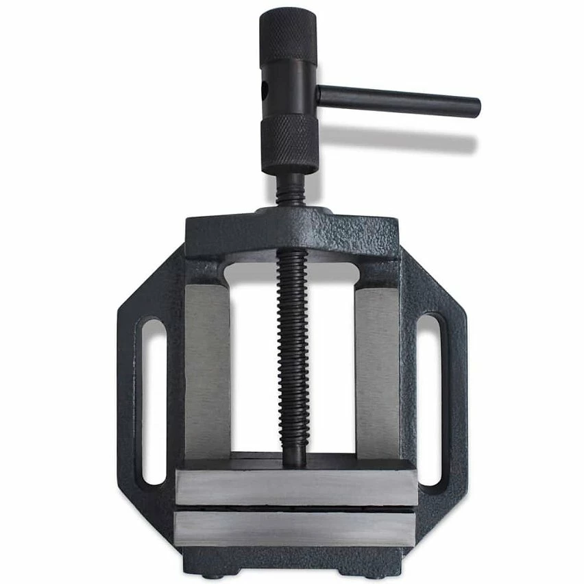 Flash Sale 🎁 vidaXL Étau de perceuse à pression manuelle 90 mm ⌛ 2 Flash Sale 🎁 vidaXL Étau de perceuse à pression manuelle 90 mm ⌛ – Image 2