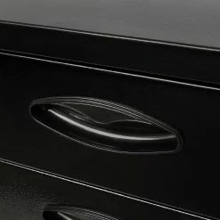 Wholesale 💯 vidaXL Coffre à outils métallique 3 tiroirs Noir 💯 -Pas Cher Facom Magasin 8718475937944 3