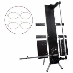 Budget 😉 vidaXL Coupe-mousse avec pieds en aluminium 200 W 🌟