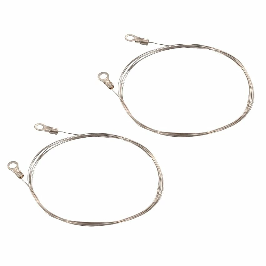 Outlet 🥰 vidaXL Fils de coupe pour cutter à mousse 2 pcs 137 cm ❤️ 1 Outlet 🥰 vidaXL Fils de coupe pour cutter à mousse 2 pcs 137 cm ❤️