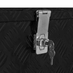 Best Sale 🤩 vidaXL Boîte en aluminium 80x30x35 cm Noir 😀 -Pas Cher Facom Magasin 8719883986906 4