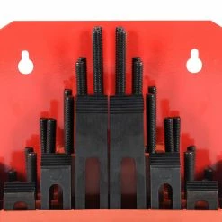 Brand new 😀 vidaXL Ensemble de serrage 58 pcs Acier Rainure en T M8 🧨 -Pas Cher Facom Magasin 8720286025130 4