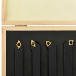 Deals 🎁 vidaXL Jeu d’outils de tournage indexables 12 pcs 16x16 mm 100 mm 🔔 -Pas Cher Facom Magasin 8720286025321 4