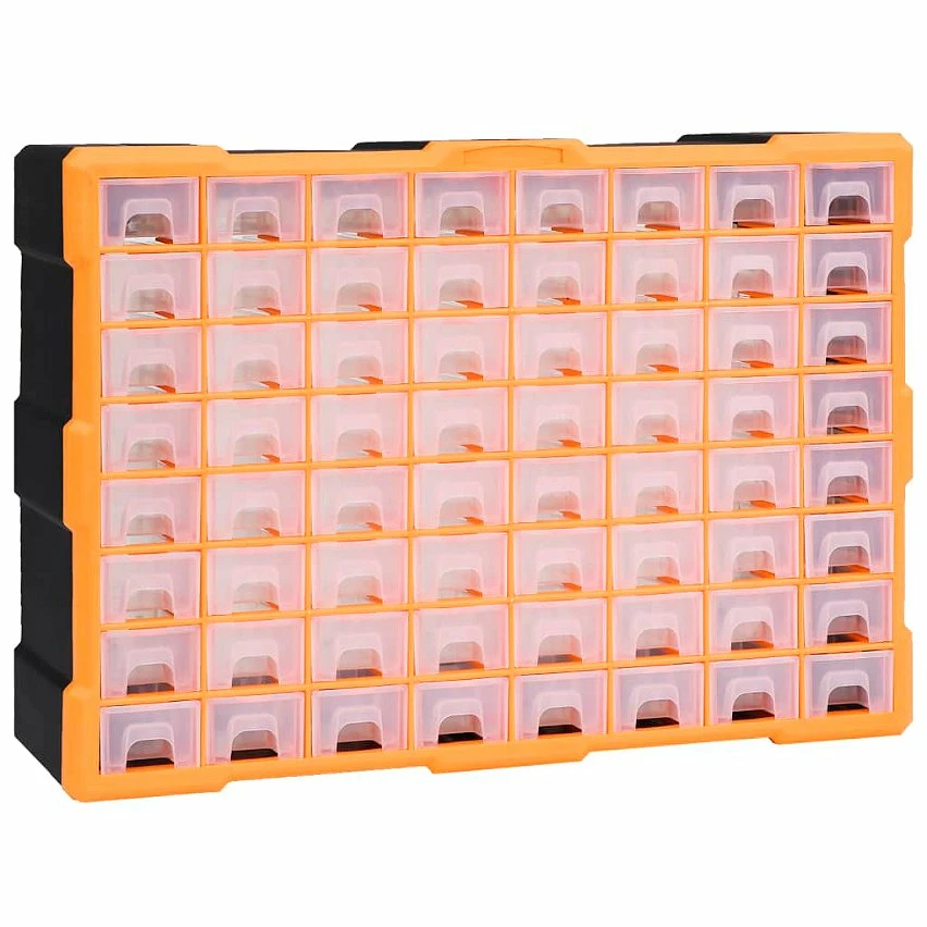 Wholesale 🤩 vidaXL Organisateur multi-tiroirs avec 64 tiroirs 52x16x37,5 cm 👏 1 Wholesale 🤩 vidaXL Organisateur multi-tiroirs avec 64 tiroirs 52x16x37,5 cm 👏