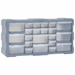 Brand new 👏 vidaXL Organisateur multi-tiroirs avec 22 tiroirs 49x16x25,5 cm 🎉