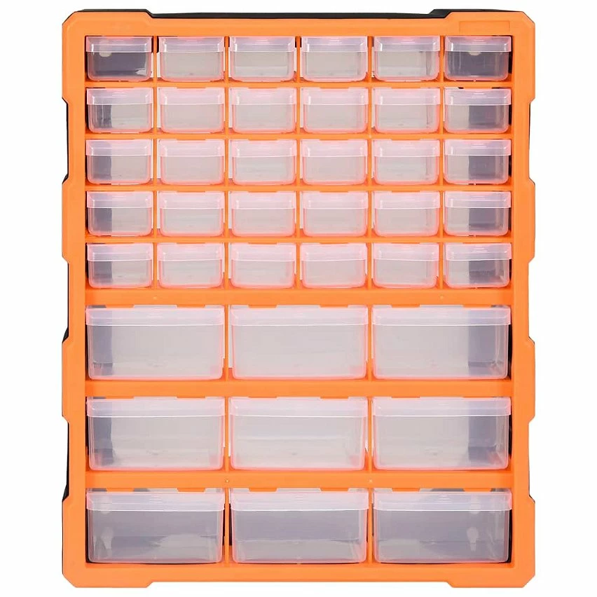 Wholesale 🌟 vidaXL Organisateur multi-tiroirs avec 39 tiroirs 38x16x47 cm 😉 2 Wholesale 🌟 vidaXL Organisateur multi-tiroirs avec 39 tiroirs 38x16x47 cm 😉 – Image 2