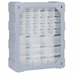 Best deal 💯 vidaXL Organisateur multi-tiroirs avec 39 tiroirs 38x16x47 cm 😉 -Pas Cher Facom Magasin 8720286058800 3