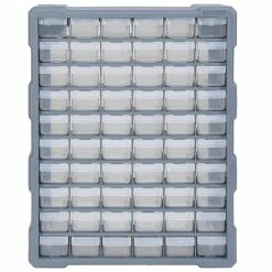 Deals 🎁 vidaXL Organisateur multi-tiroirs avec 60 tiroirs 38x16x47,5 cm 👏 -Pas Cher Facom Magasin 8720286058824 3