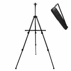 Wholesale 👍 ECD Germany Chevalet avec tablette et support pour peinture Pinceaux, sac de transport inclus 🌟