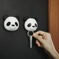 Brand new 🧨 Qualy Design Accroche clés Panda 🛒 -Pas Cher Facom Magasin 8858782105350 3